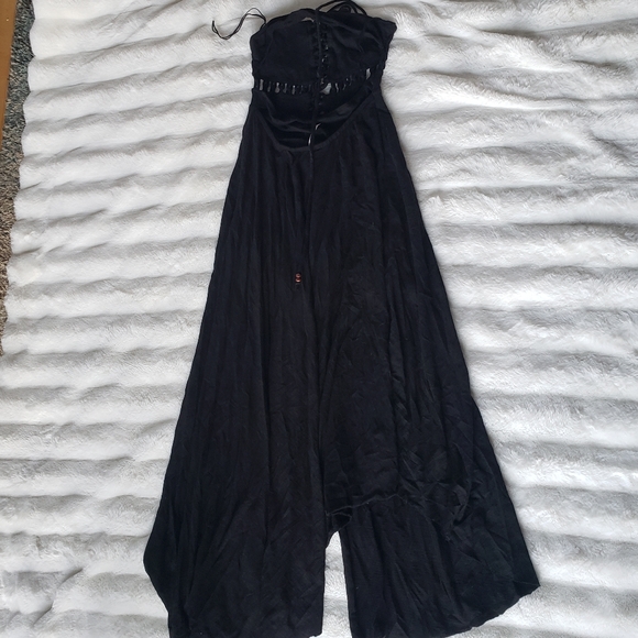 Free People Beautiful Stranger Maxi Dress Black - Picture 4 of 6